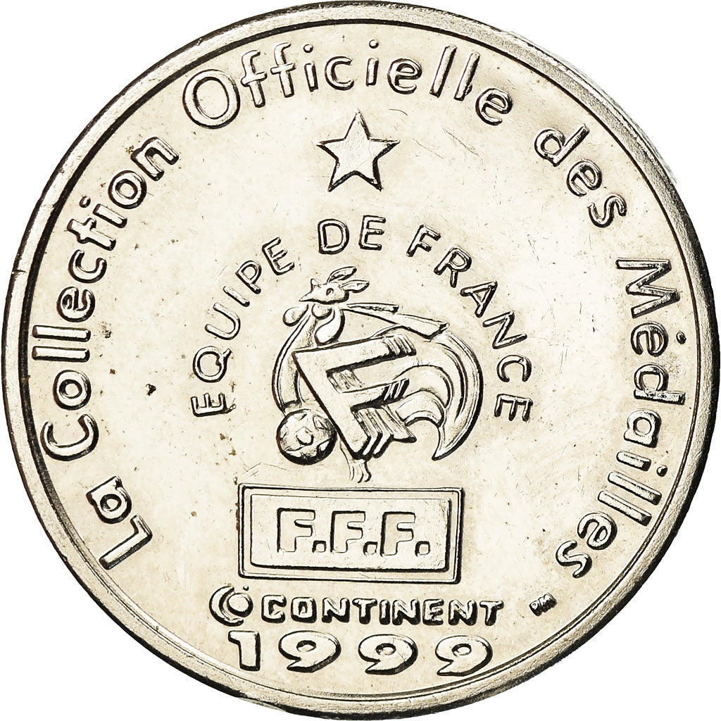 France, Token, Equipe de France de Football, Henry, attaquant, 1999, MS(63)