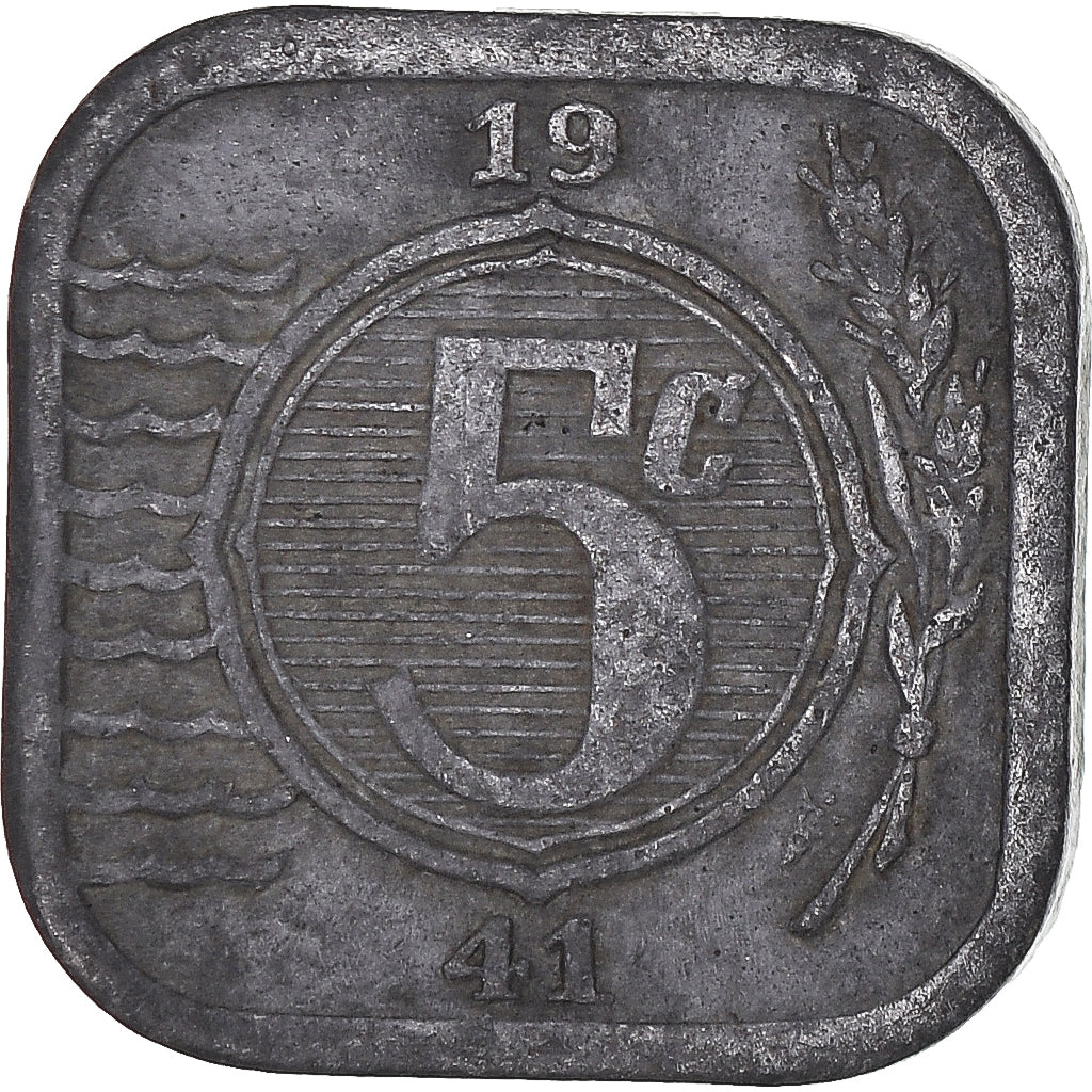 Coin, Netherlands, 5 Cents, 1941