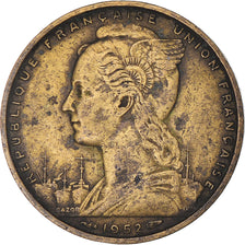 Coin, Somalia, 20 Francs, 1952