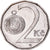 Coin, Czech Republic, 2 Koruny, 1998