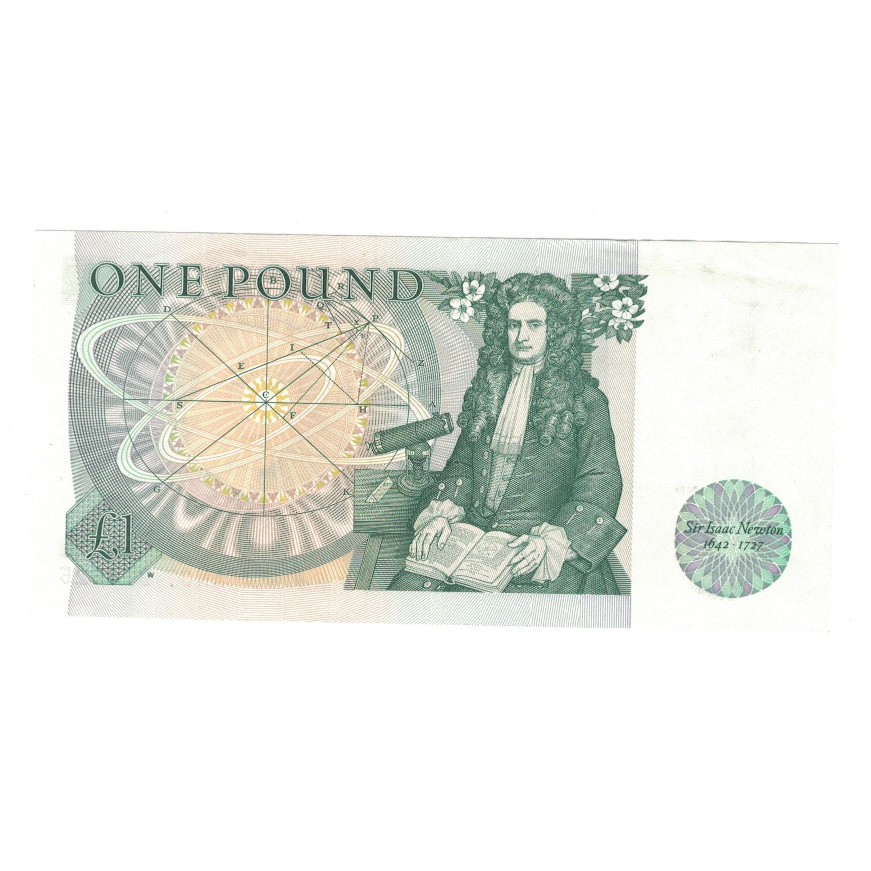 Banknote, Great Britain, 1 Pound, KM:377b, AU(50-53)