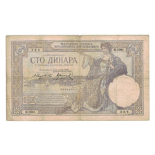 Banknote, Yugoslavia, 100 Dinara, 1929, 1929-12-01, KM:R13b, VF(20-25)