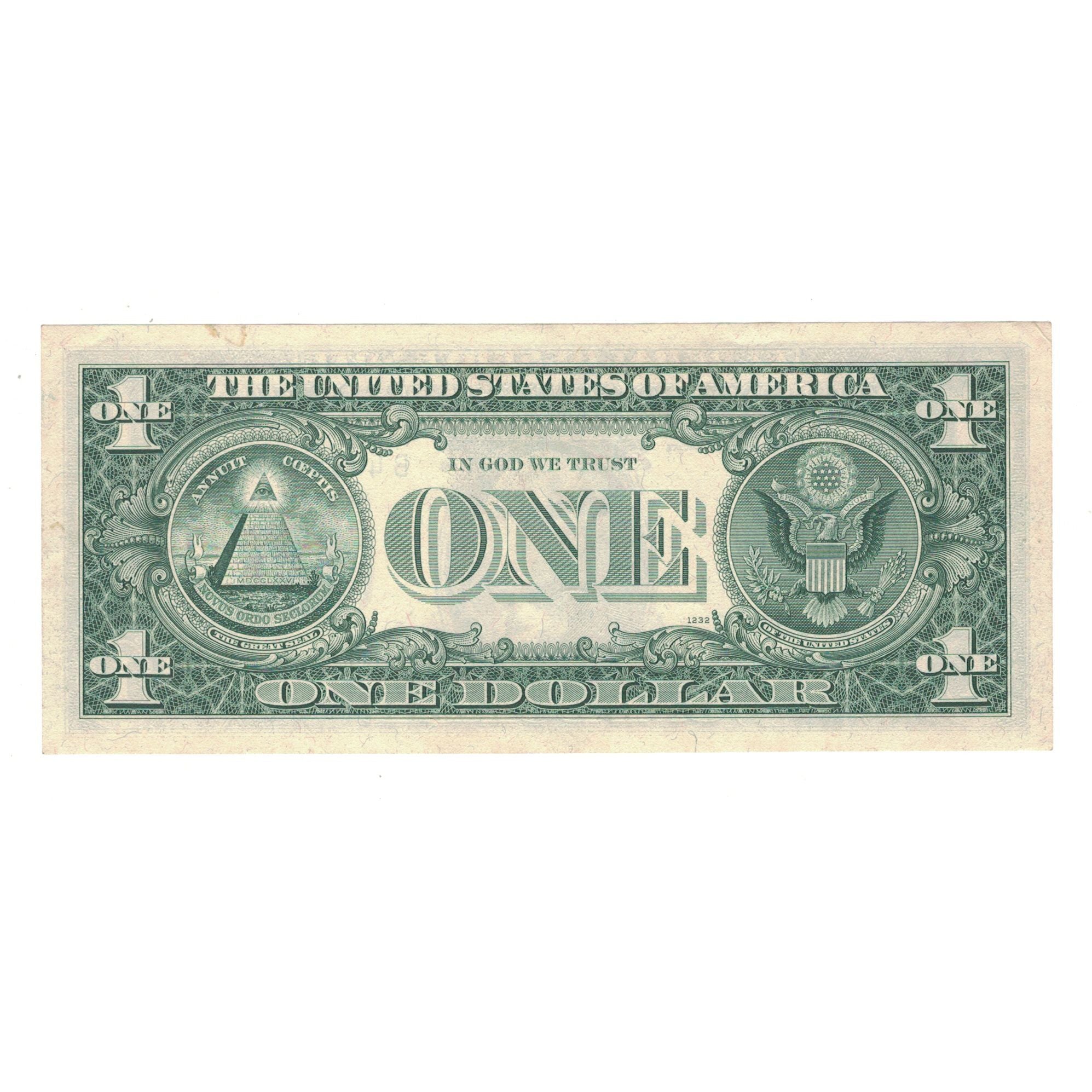 Banconote, Stati Uniti, 1 Dollar, 1969, BB+