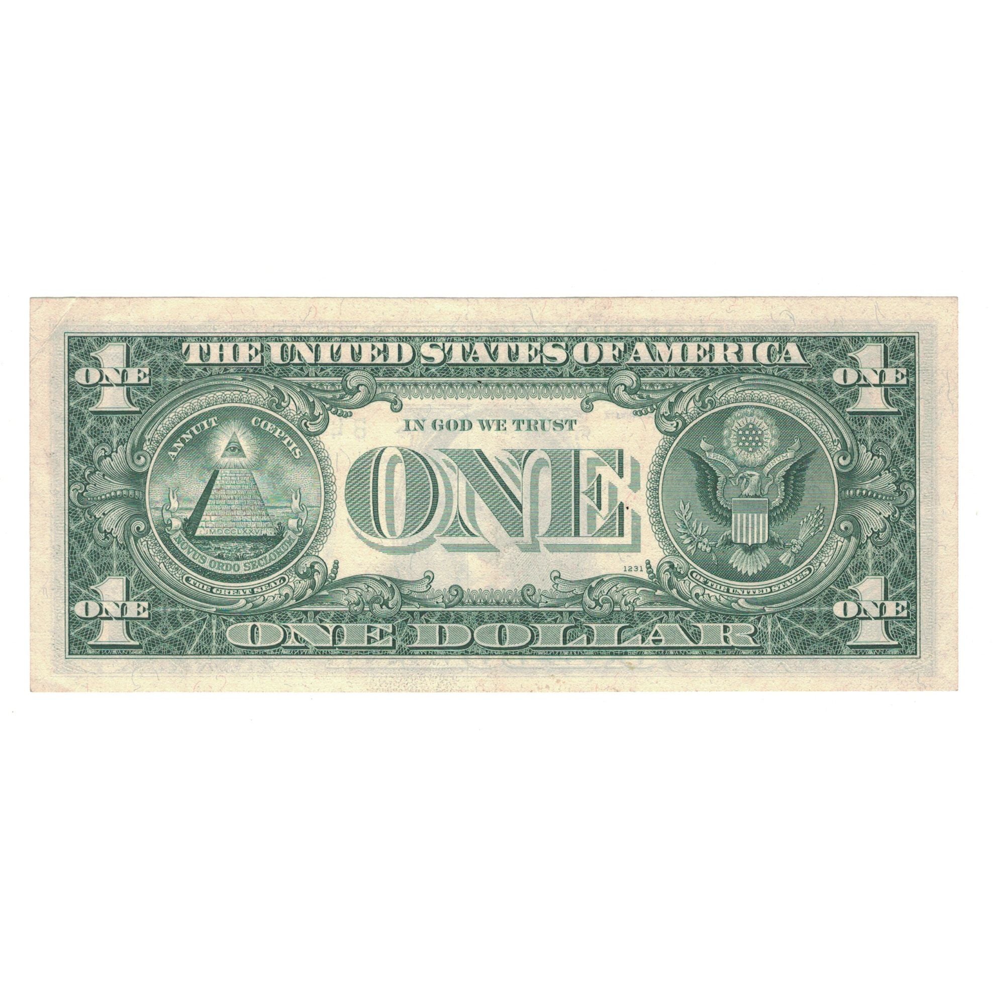 Banknote, United States, 1 Dollar, 1969, AU(50-53)