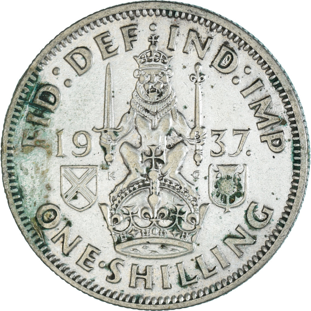 Munten, Groot Bretagne, Shilling, 1937