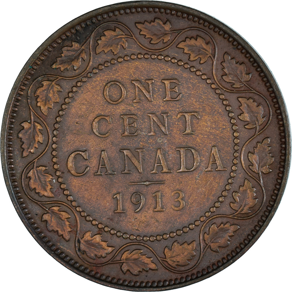 Moneta, Canada, Cent, 1913