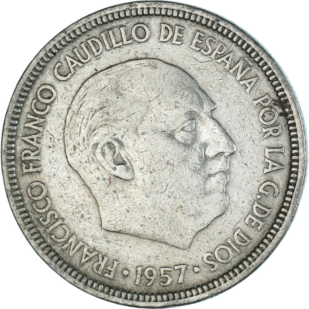 Monnaie, Espagne, 5 Pesetas, 1962