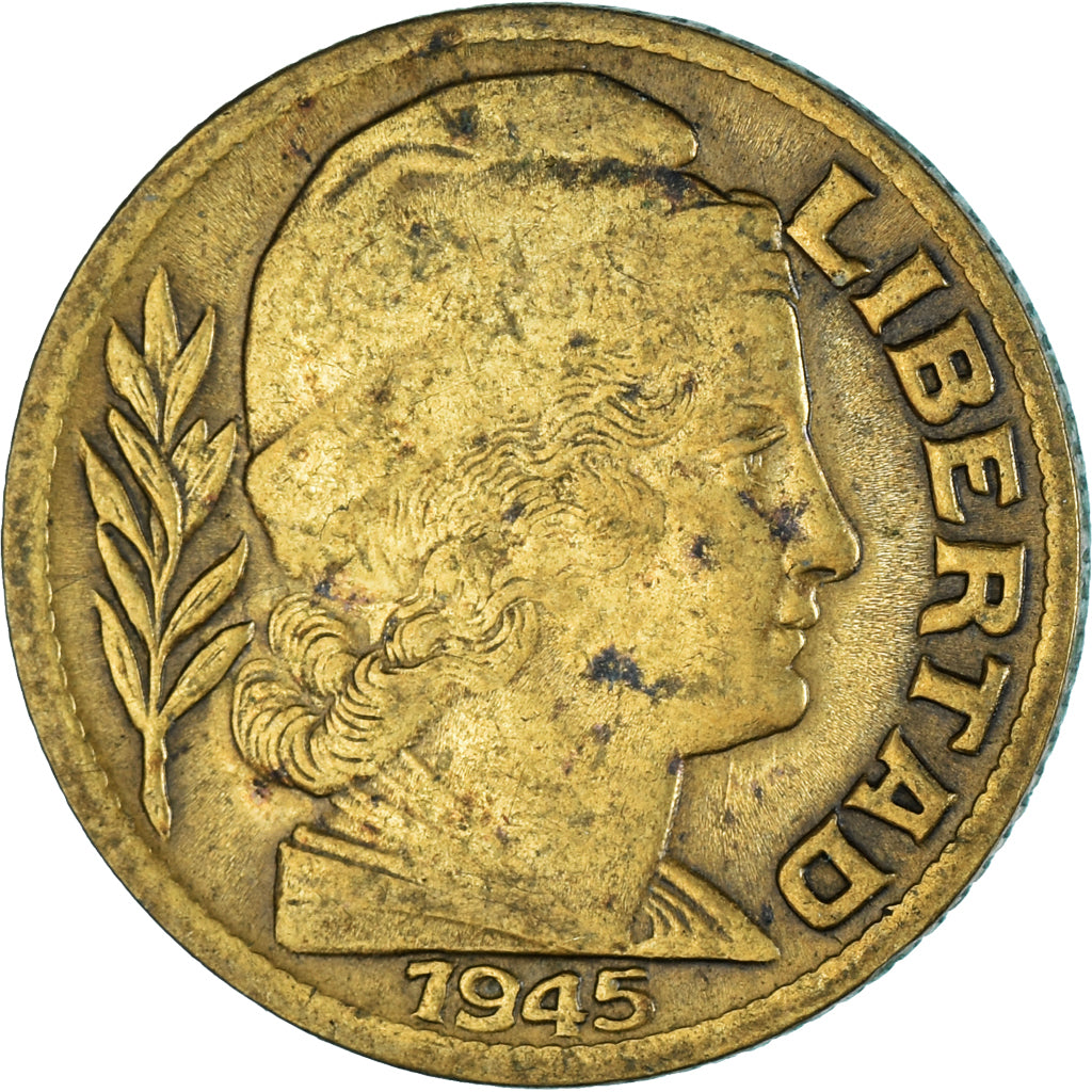 Moneta, Argentina, 20 Centavos, 1945