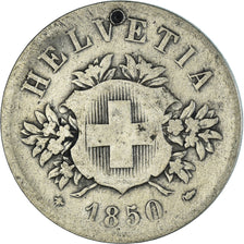 Munten, Zwitserland, 20 Rappen, 1850