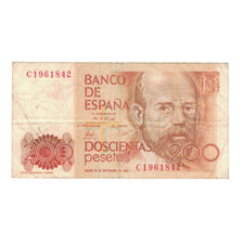 Banknote, Spain, 200 Pesetas, 1980, 1980-09-16, KM:156, EF(40-45)
