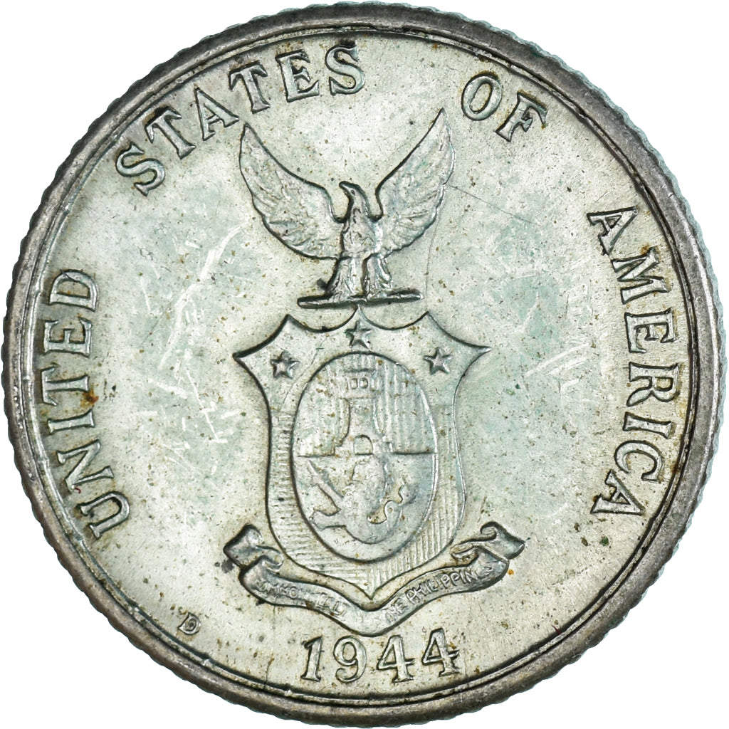 Coin, Philippines, 20 Centavos, 1944