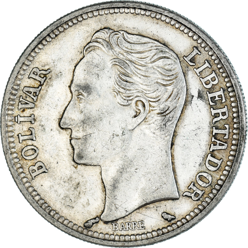 Monnaie, Venezuela, 2 Bolivares, 1960