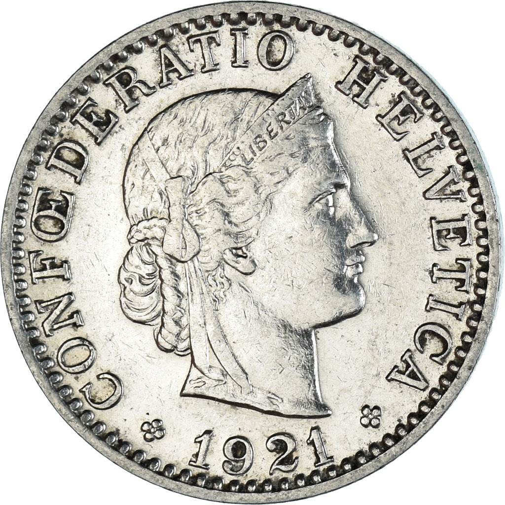 Moneta, Svizzera, 20 Rappen, 1921