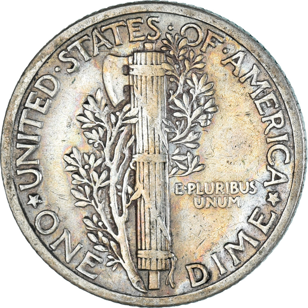 Coin, United States, Dime, 1935