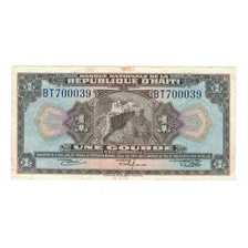 Banknote, Haiti, 1 Gourde, L.1919, KM:190a, EF(40-45)