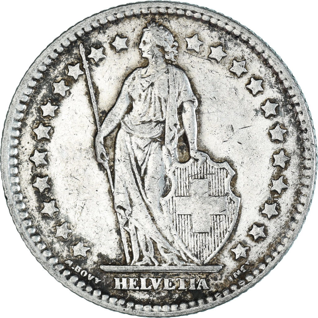 Moneda, Suiza, Franc, 1911
