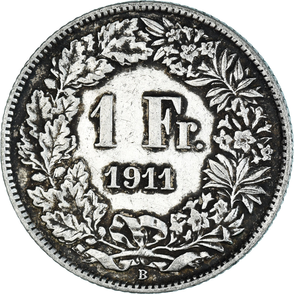 Moneda, Suiza, Franc, 1911