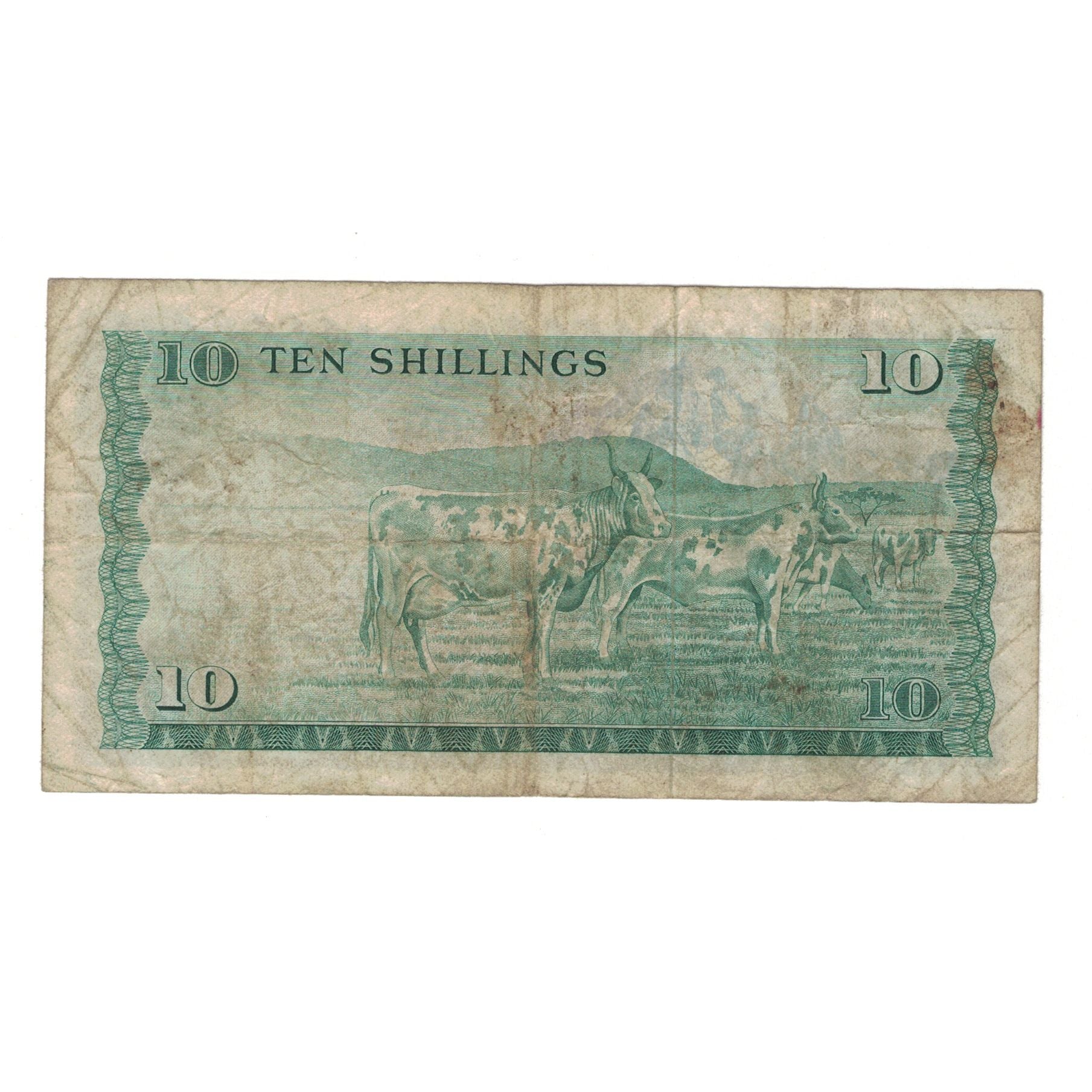 Banknote, Kenya, 10 Shillings, 1975, 1975-01-01, KM:12a, VF(20-25)