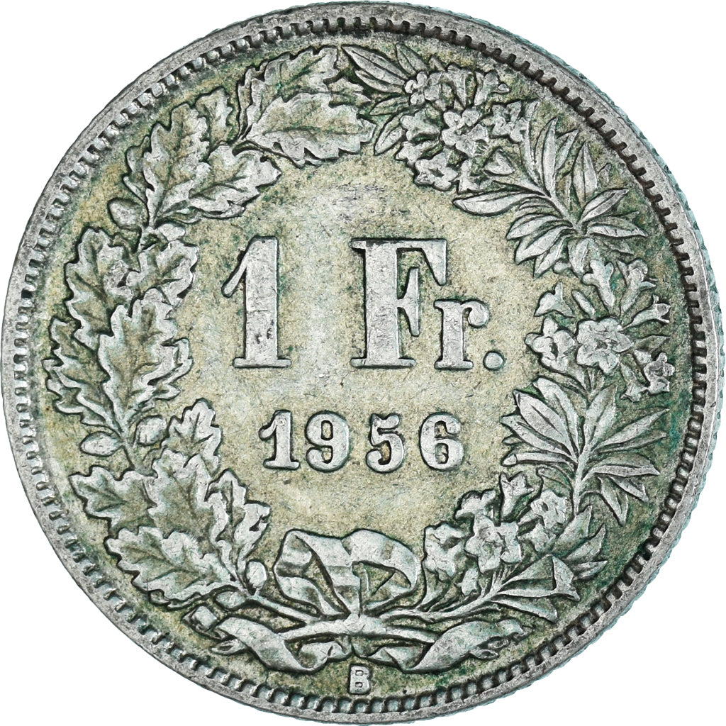 Munten, Zwitserland, Franc, 1956