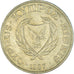 Moneda, Chipre, 5 Cents, 1987