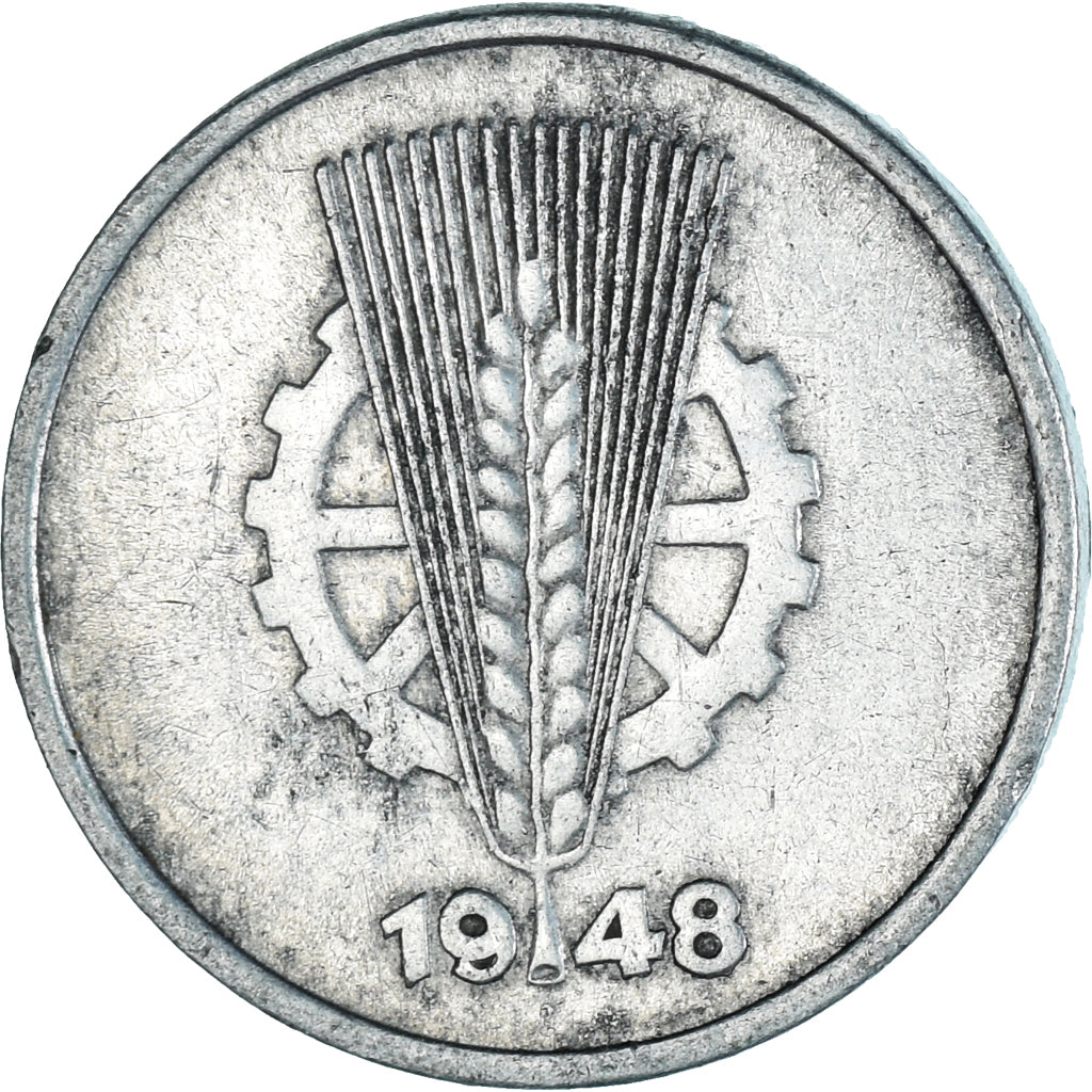 Münze, Deutsche Demokratische Republik, 1 Pfennig, 1948