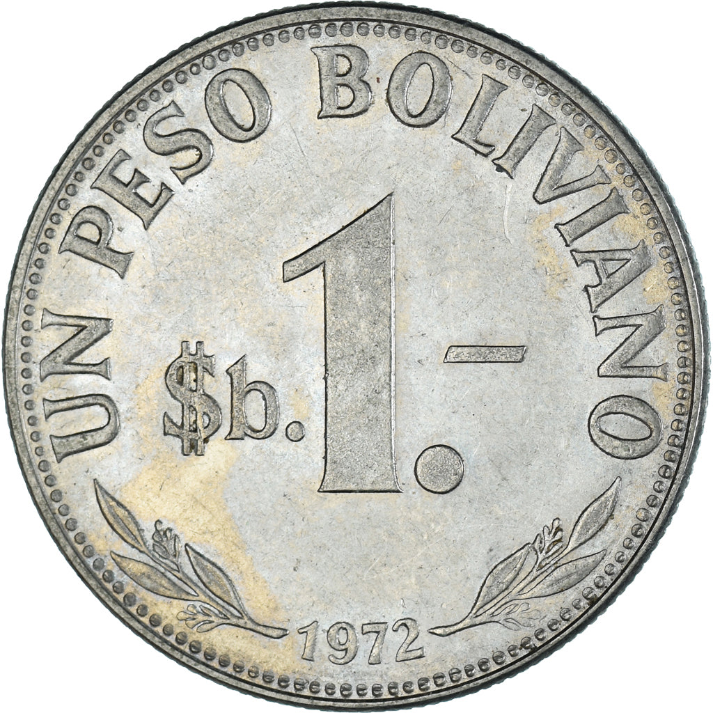 Monnaie, Bolivie, Peso Boliviano, 1972