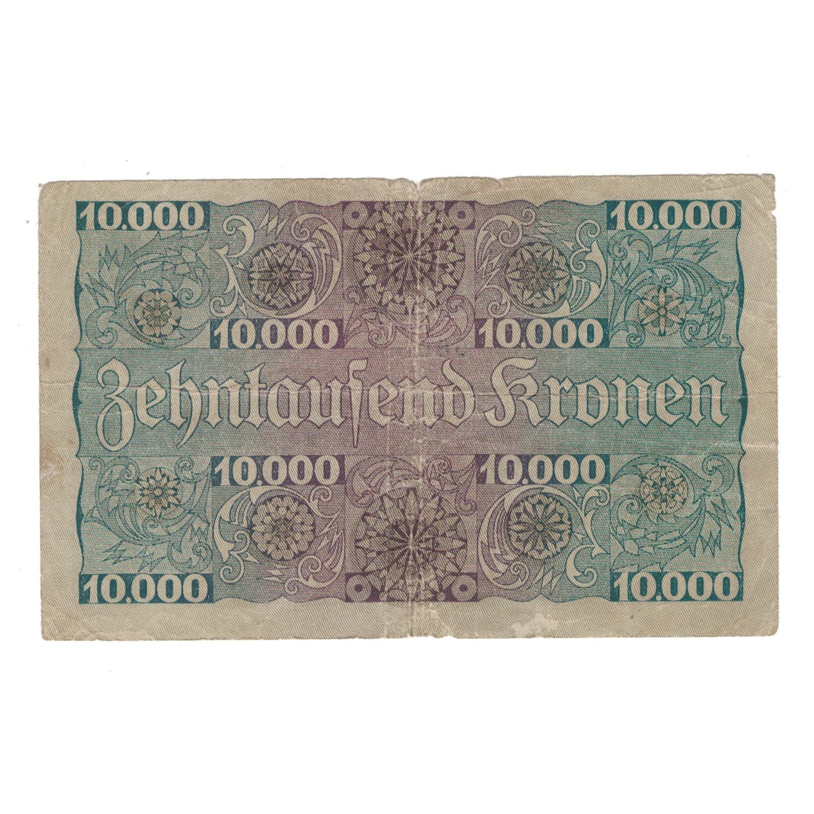 Banknote, Austria, 10,000 Kronen, 1924, 1924-01-02, KM:85, VF(20-25)