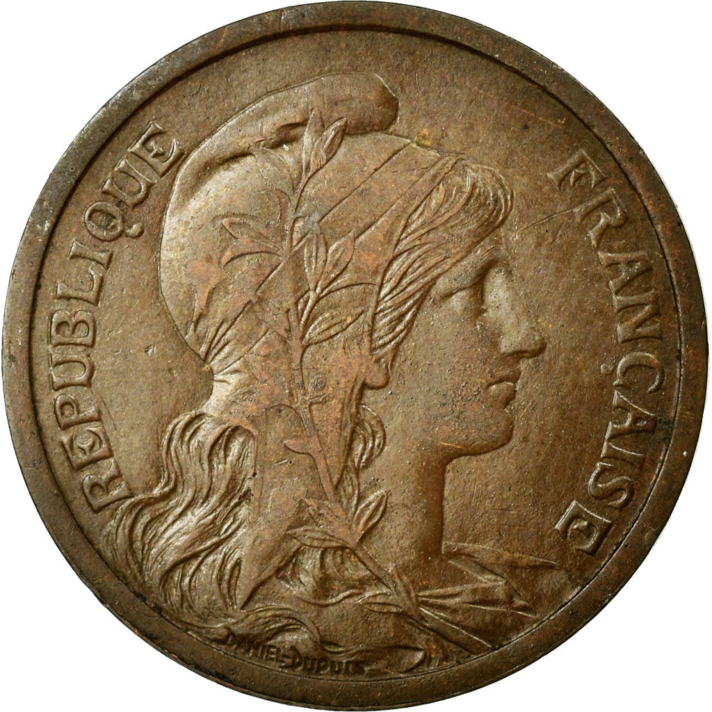 Coin, France, Dupuis, 2 Centimes, 1899, Paris, AU(50-53), Bronze, KM:841