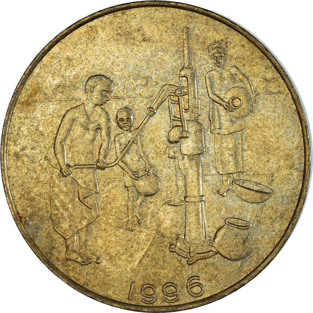Münze, West African States, 10 Francs, 1996
