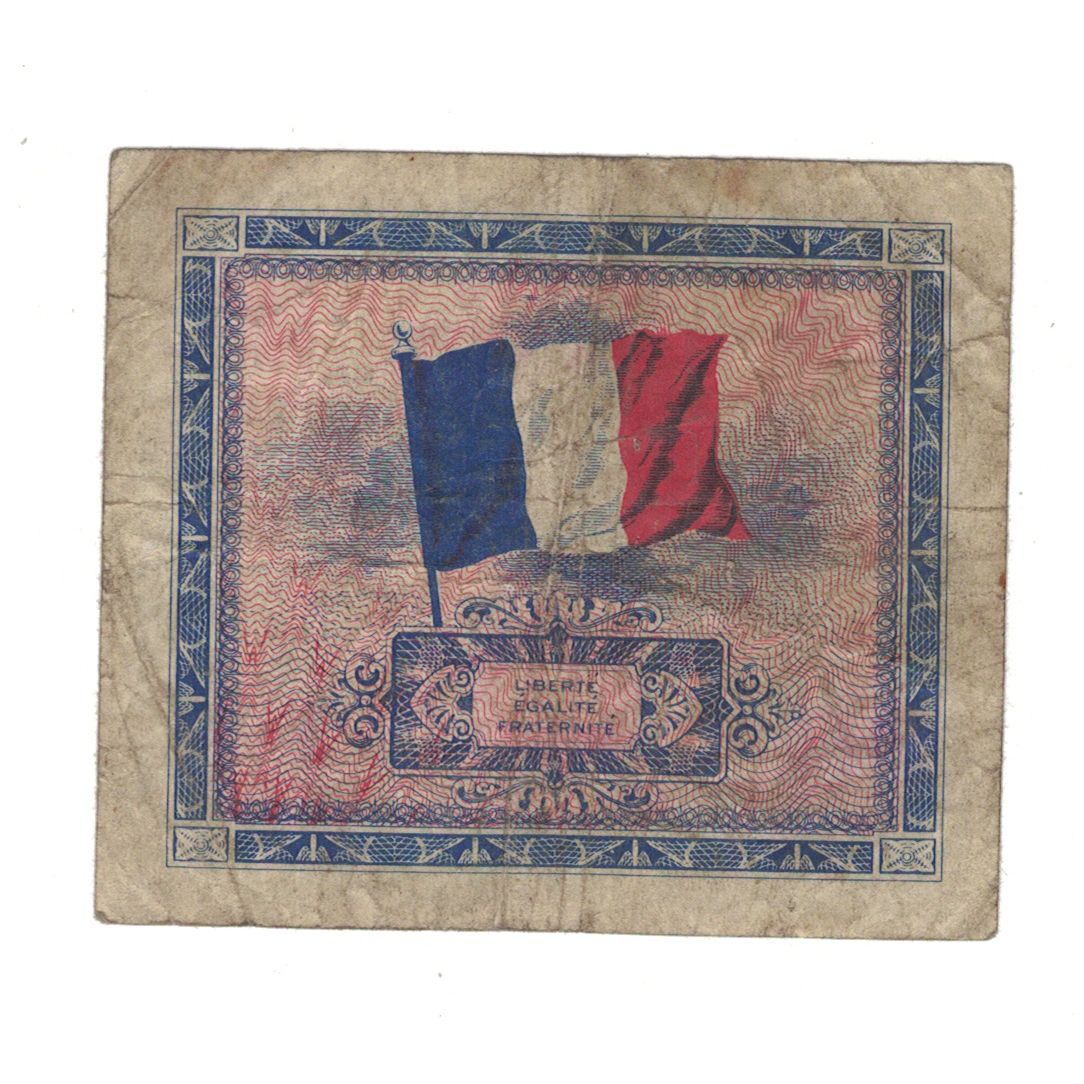 France, 10 Francs, Flag/France, 1944, 28368363, VG(8-10), Fayette:VF18.1