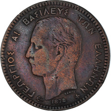 Monnaie, Grèce, 10 Lepta, 1878