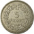 Coin, France, Lavrillier, 5 Francs, 1938, Paris, EF(40-45), Nickel, KM:888