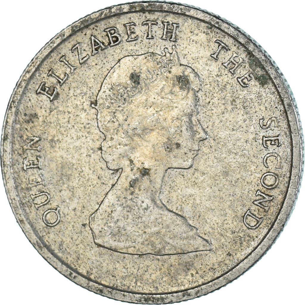 Moneda, Estados del Caribe Oriental , 10 Cents, 1987
