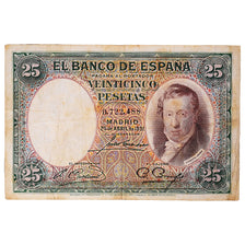 Banknote, Spain, 25 Pesetas, 1931, 1931-04-25, KM:81, VF(20-25)