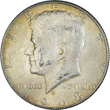 Coin, United States, Half Dollar, 1968