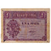 Banknote, Spain, 1 Peseta, 1937, 1937-10-12, KM:104a, VF(20-25)