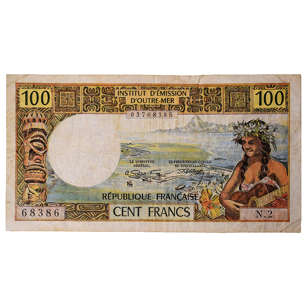 Banknote, New Caledonia, 100 Francs, KM:63a, VF(20-25)