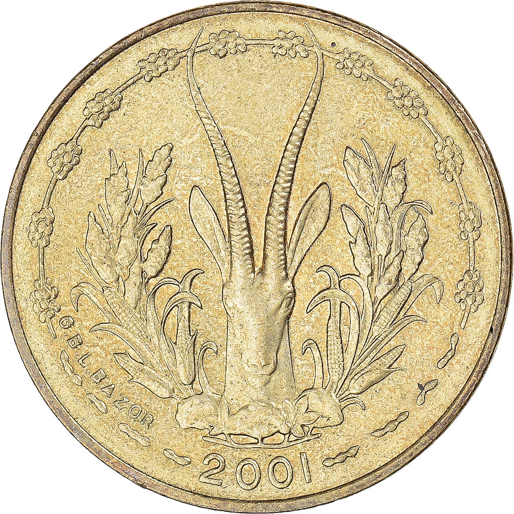 Monnaie, Communauté économique des États de l'Afrique de l'Ouest, 5 Francs