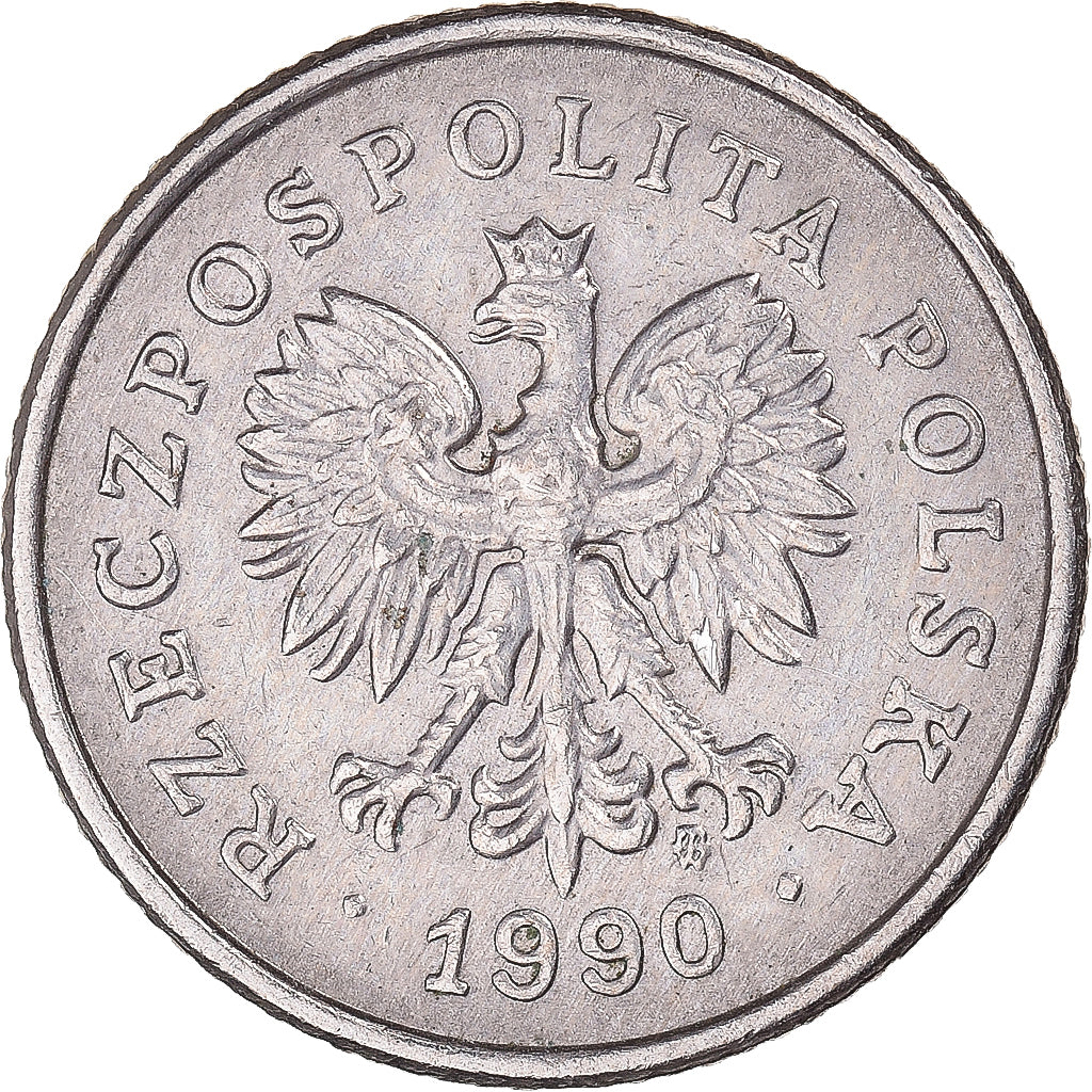 Munten, Polen, 50 Groszy, 1990