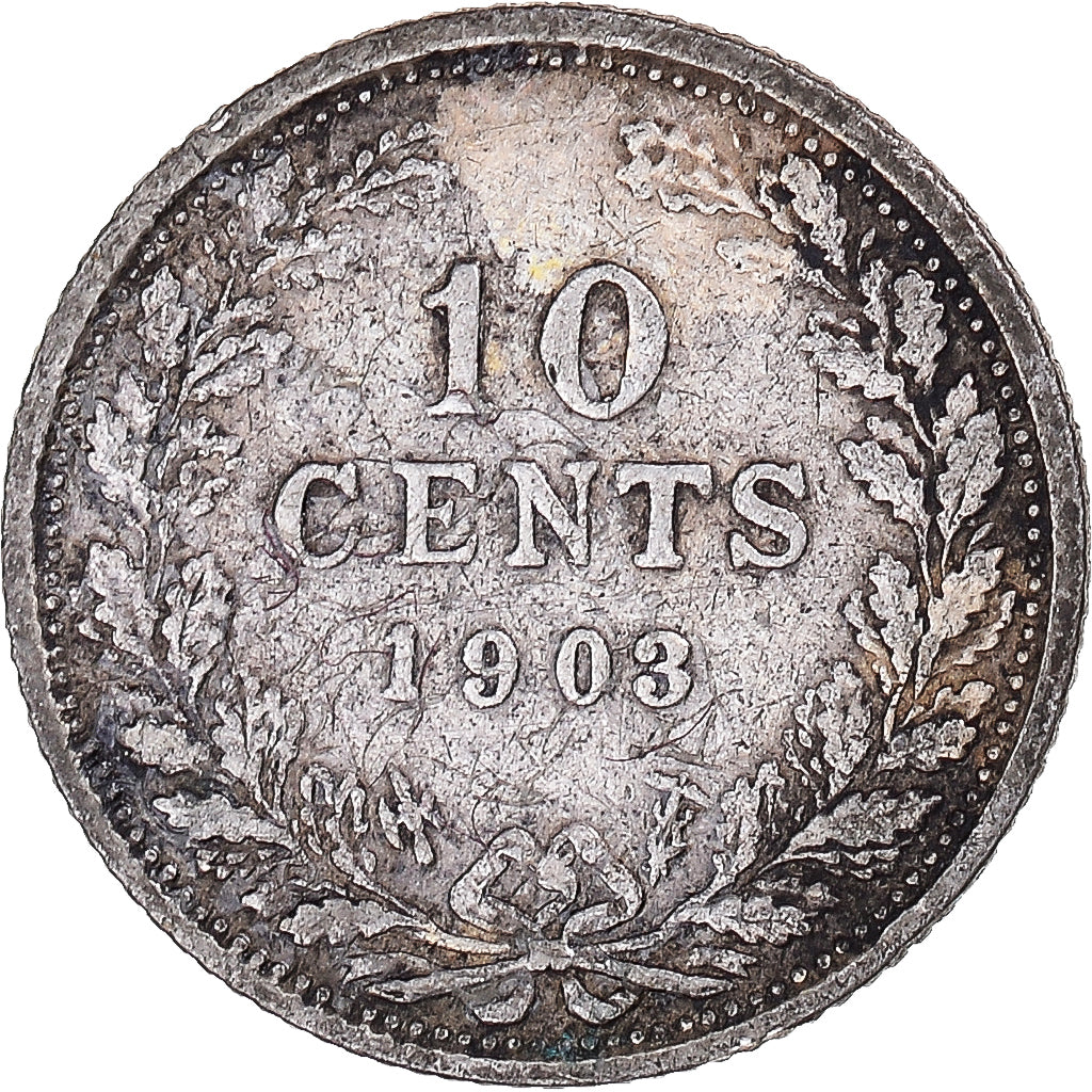 Coin, Netherlands, 10 Cents, 1903