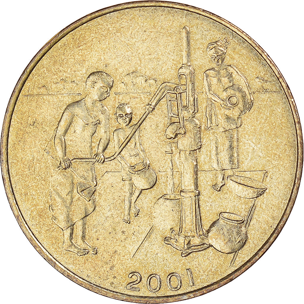 Coin, West African States, 10 Francs, 2001