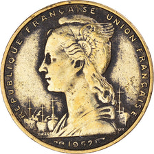 Monnaie, Somalie, 20 Francs, 1952