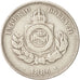 Brazil, Pedro II, 50 Reis, 1886, EF(40-45), Copper-nickel, KM:482