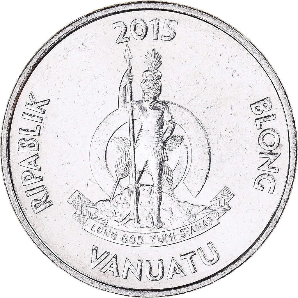 Coin, Vanuatu, 10 Vatu, 2015