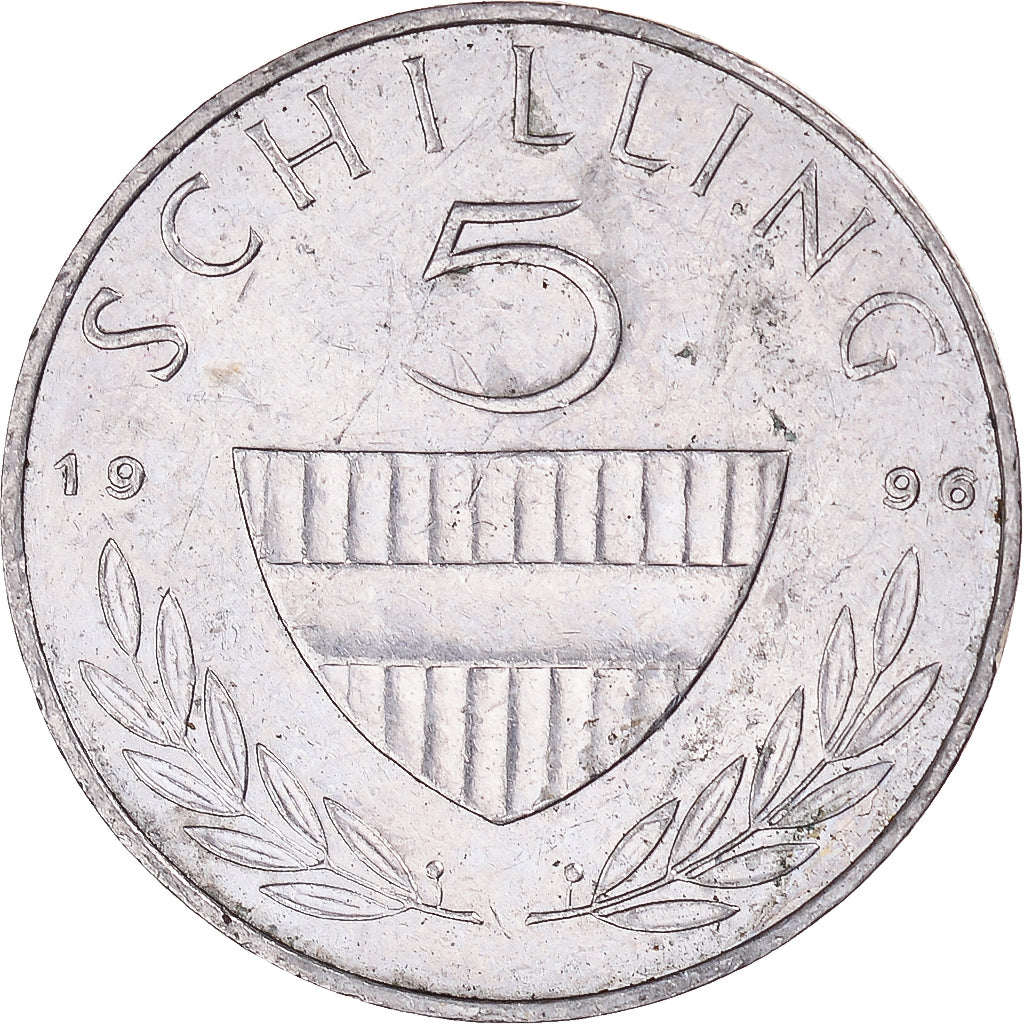 Coin, Austria, 5 Schilling, 1996
