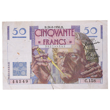 Frankreich, 50 Francs, Le Verrier, 1950, C.158, S+, Fayette:20.16, KM:127c