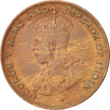 Hong Kong, George V, Cent, 1919, Heaton, EF(40-45), Bronze, KM:16