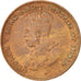 Hong Kong, George V, Cent, 1919, Heaton, EF(40-45), Bronze, KM:16