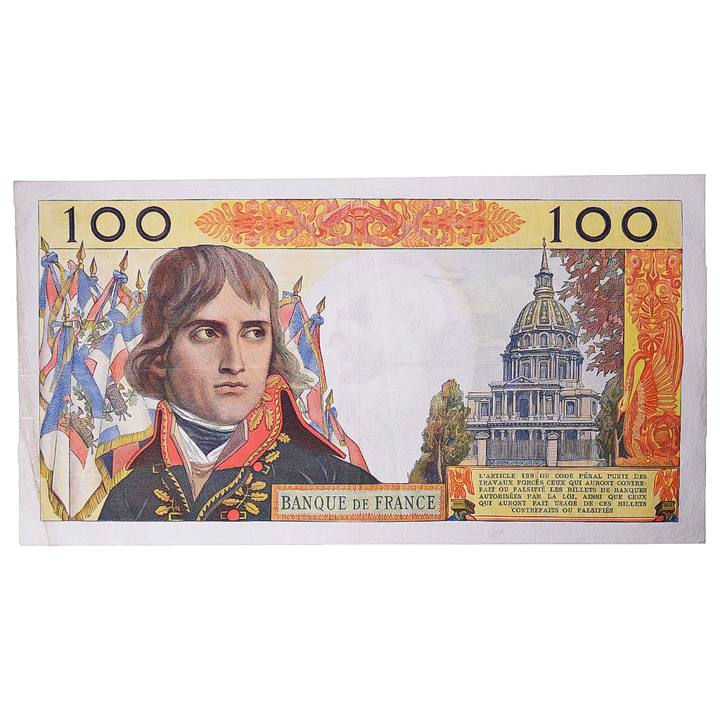 France, 100 Nouveaux Francs, Bonaparte, 1960, W.70, TTB, Fayette:59.7, KM:144a