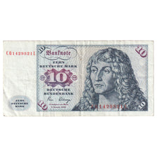 Banknote, GERMANY - FEDERAL REPUBLIC, 10 Deutsche Mark, 1980, 1980-01-02
